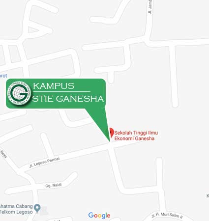 Peta Lokasi MM STIE Ganesha Jakarta M Prestasi